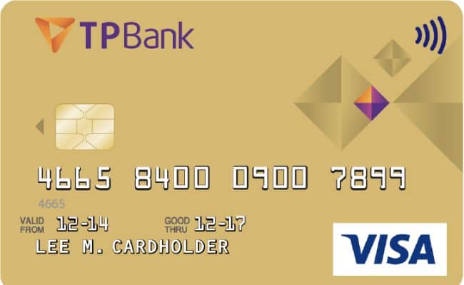 Thẻ tín dụng Tpbank MasterCard Gold Prive