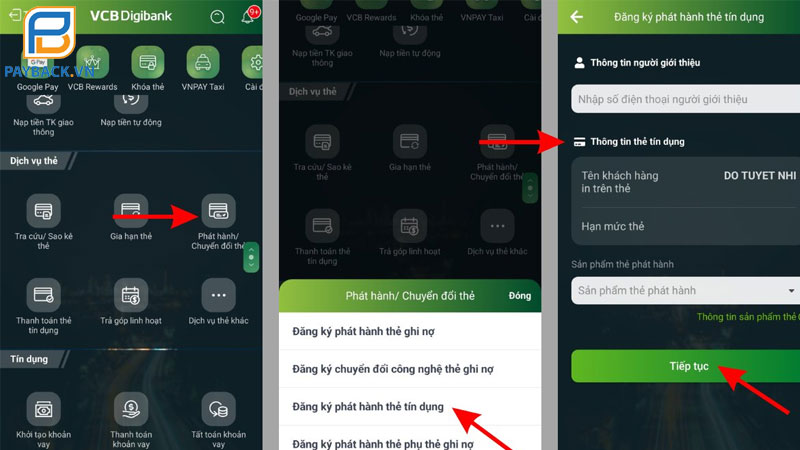 Điều kiện mở thẻ phụ Vietcombank và cách đăng ký online nhanh nhất
